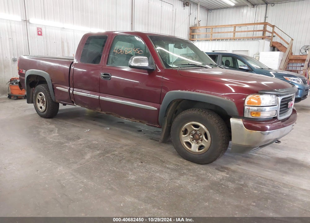 2000 GMC SIERRA 1500 SLE VIN: 2GTEK19V1Y1128686