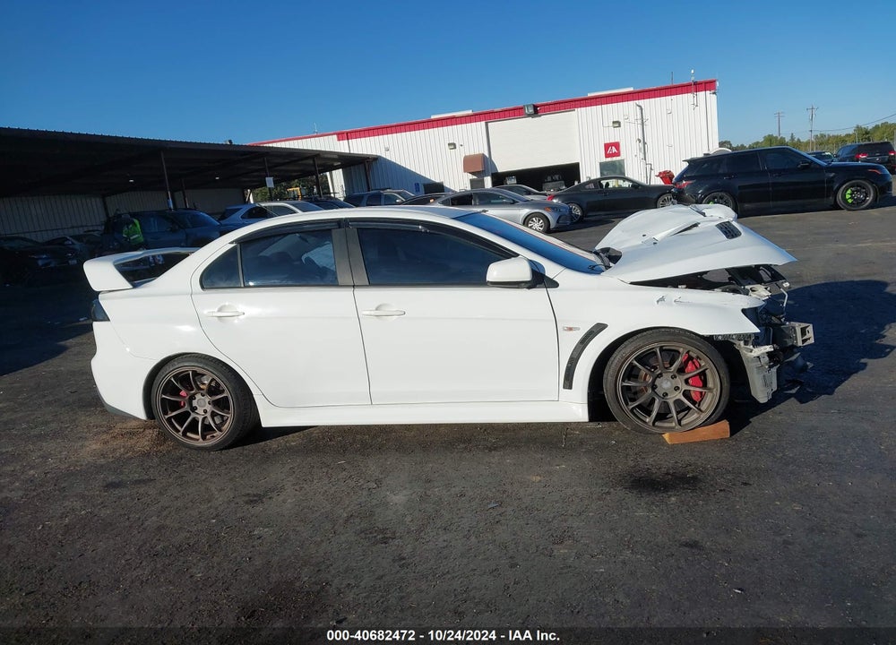 2013 MITSUBISHI LANCER EVOLUTION GSR VIN: JA32W8FV5DU008620