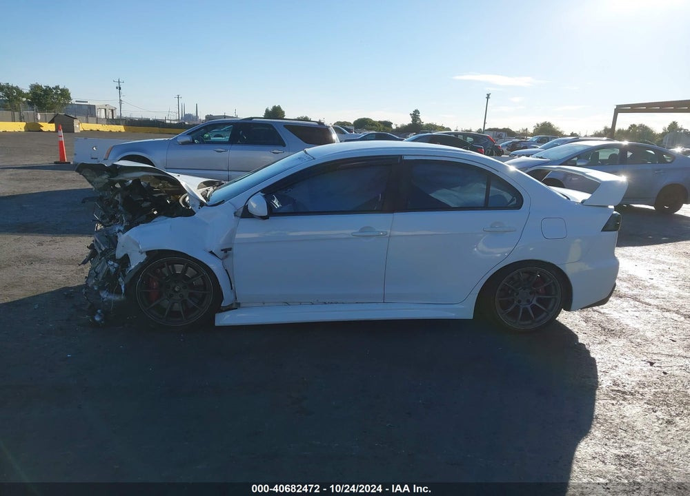 2013 MITSUBISHI LANCER EVOLUTION GSR VIN: JA32W8FV5DU008620