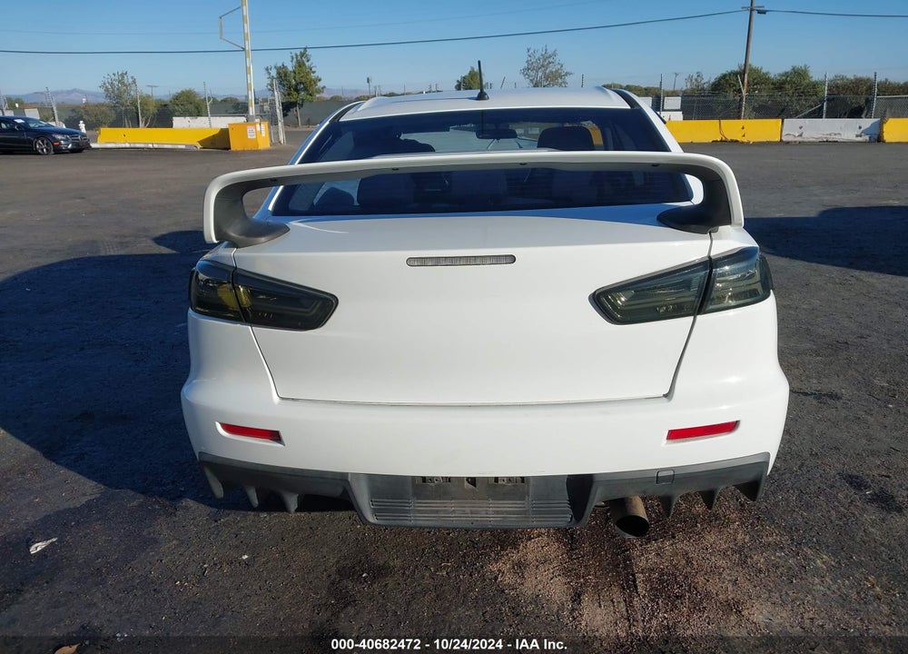 2013 MITSUBISHI LANCER EVOLUTION GSR VIN: JA32W8FV5DU008620