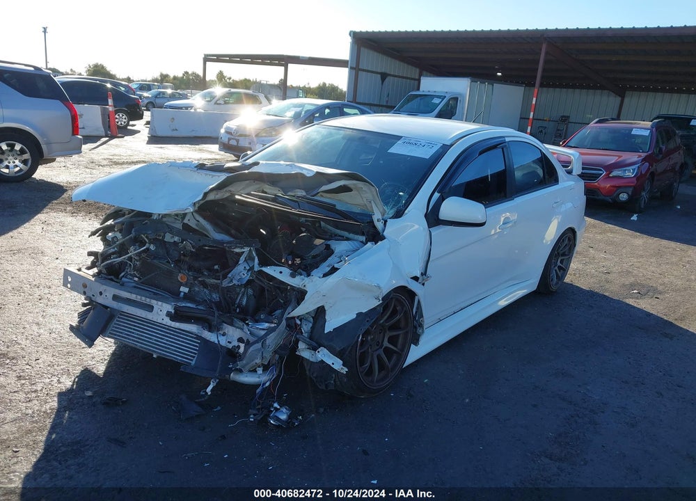 2013 MITSUBISHI LANCER EVOLUTION GSR VIN: JA32W8FV5DU008620