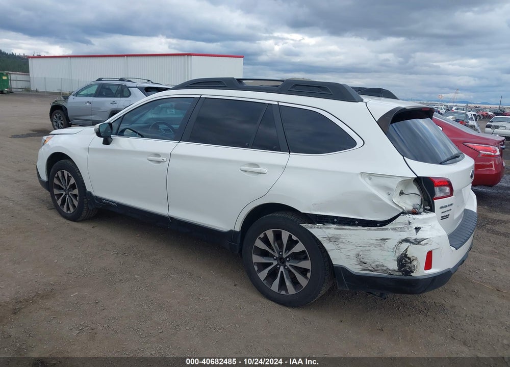 2016 SUBARU OUTBACK 3.6R LIMITED VIN: 4S4BSENC8G3240047