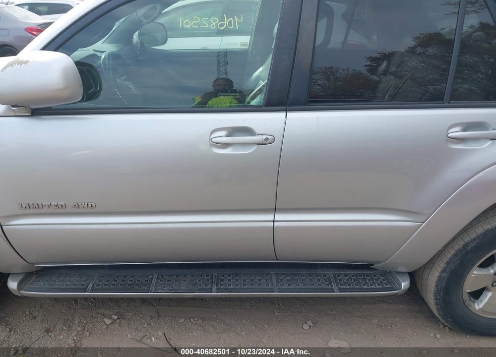 2004 TOYOTA 4RUNNER LIMITED V8 VIN: JTEBT17R440031439
