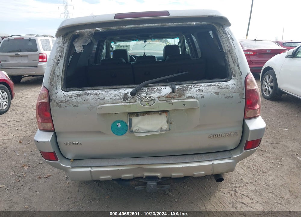 2004 TOYOTA 4RUNNER LIMITED V8 VIN: JTEBT17R440031439