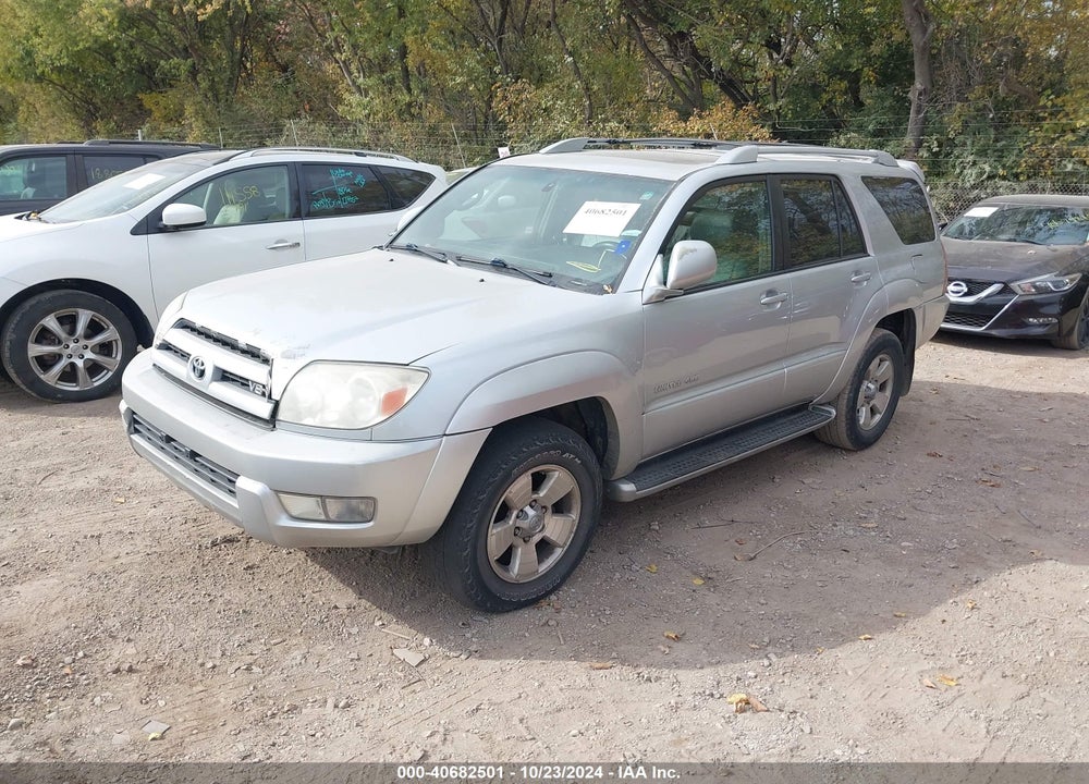 2004 TOYOTA 4RUNNER LIMITED V8 VIN: JTEBT17R440031439