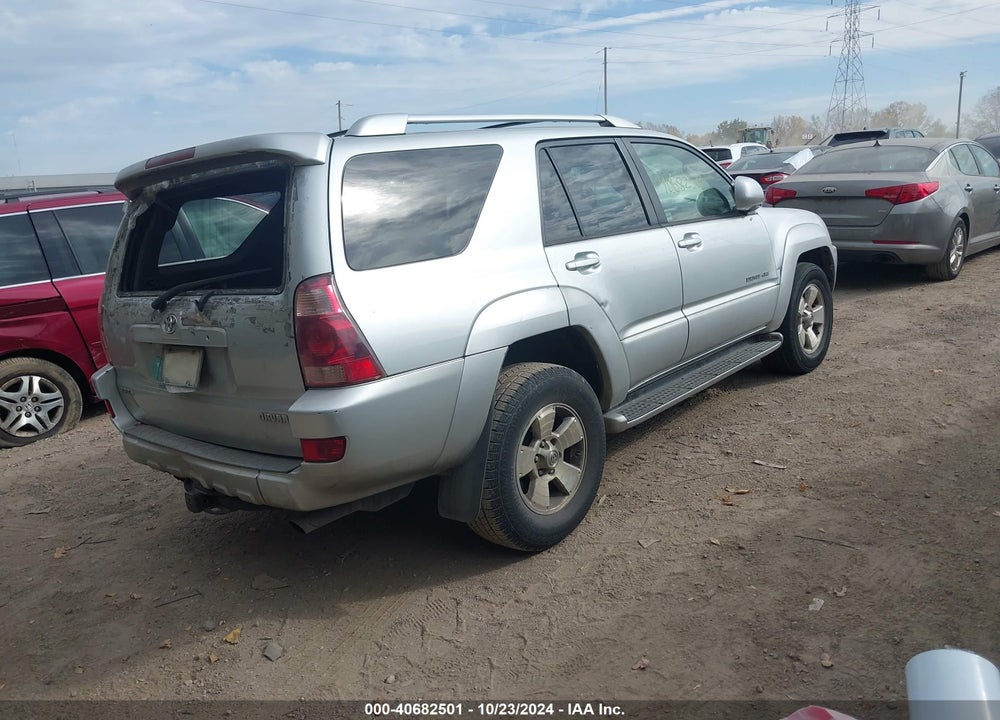 2004 TOYOTA 4RUNNER LIMITED V8 VIN: JTEBT17R440031439