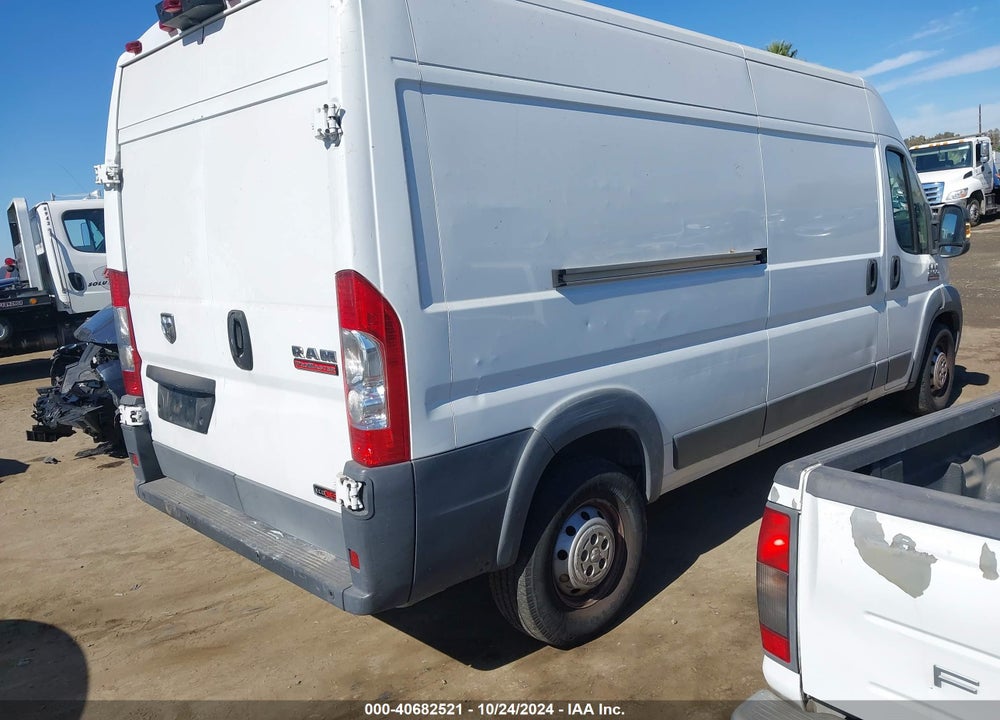 2016 RAM PROMASTER 2500 HIGH ROOF VIN: 3C6TRVDD9GE123169