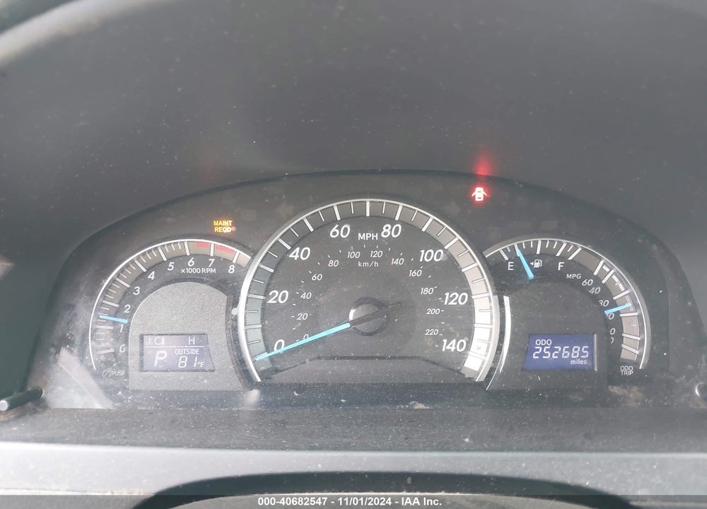 2013 TOYOTA CAMRY SE VIN: 4T1BF1FK7DU655773