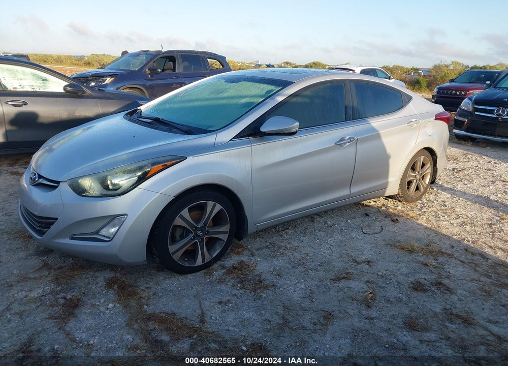 2015 HYUNDAI ELANTRA SPORT VIN: KMHDH4AH9FU456162