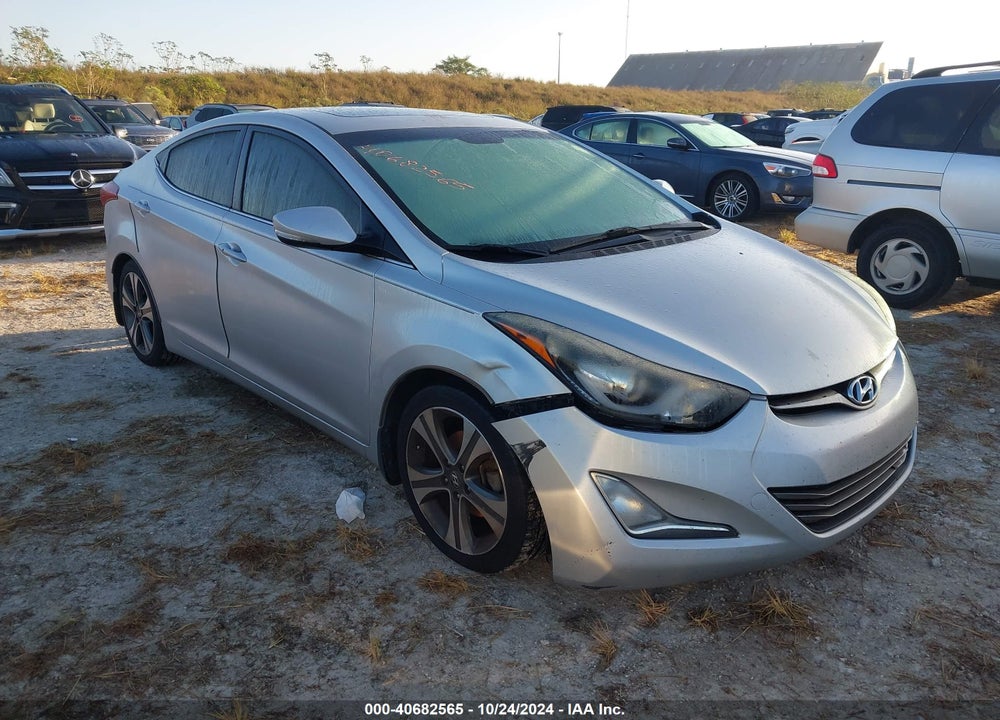 2015 HYUNDAI ELANTRA SPORT VIN: KMHDH4AH9FU456162