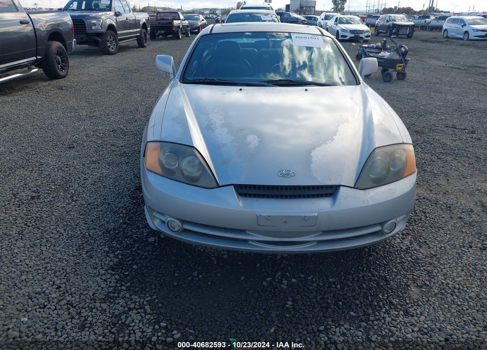 2003 HYUNDAI TIBURON GT V6 VIN: KMHHN65F43U060831