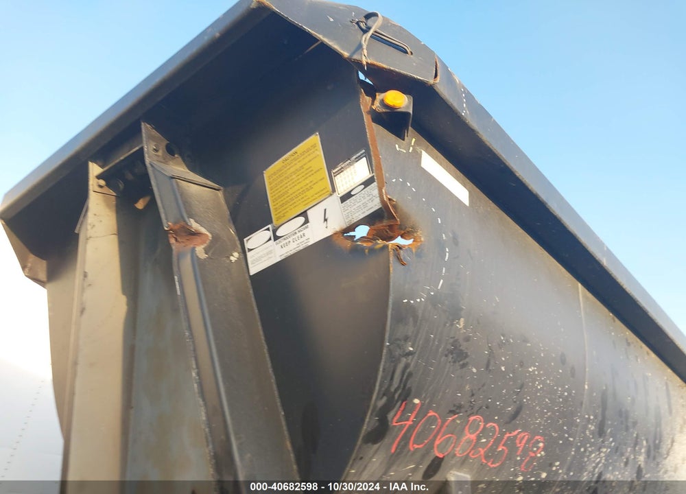 2000 FRUEHAUF DUMP VIN: 1JJU294F5YS680709