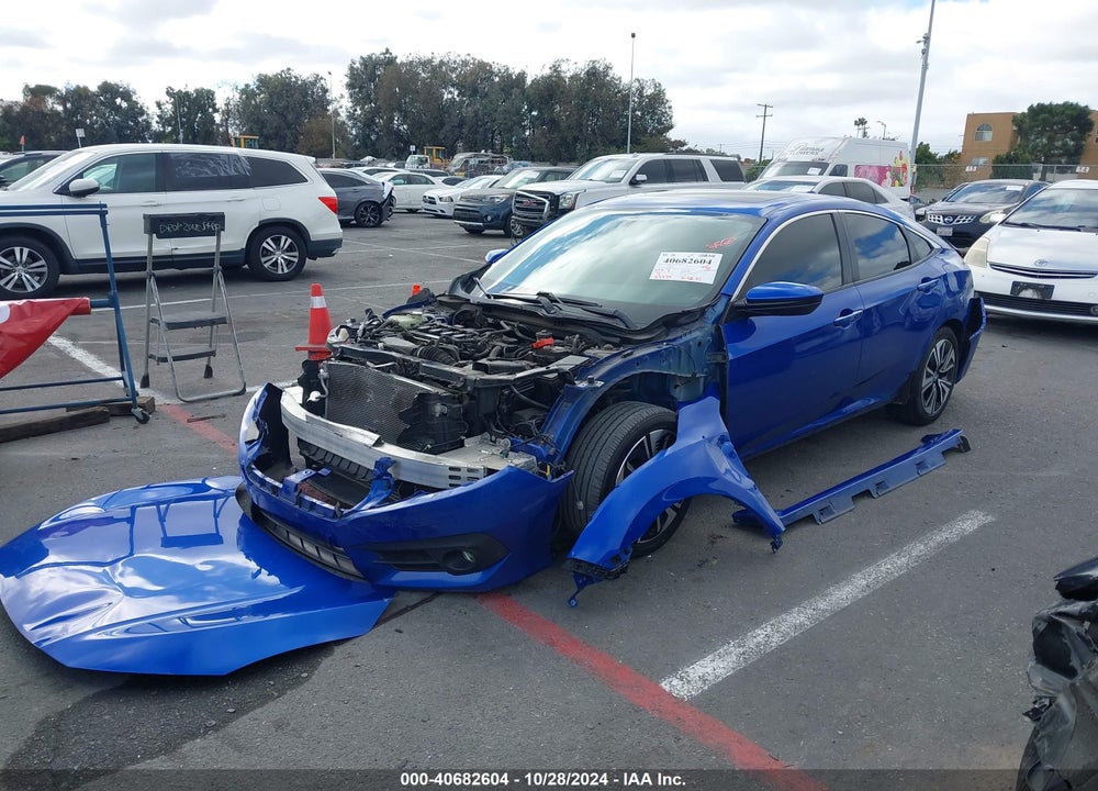 2017 HONDA CIVIC EX-L VIN: 2HGFC1F74HH634545
