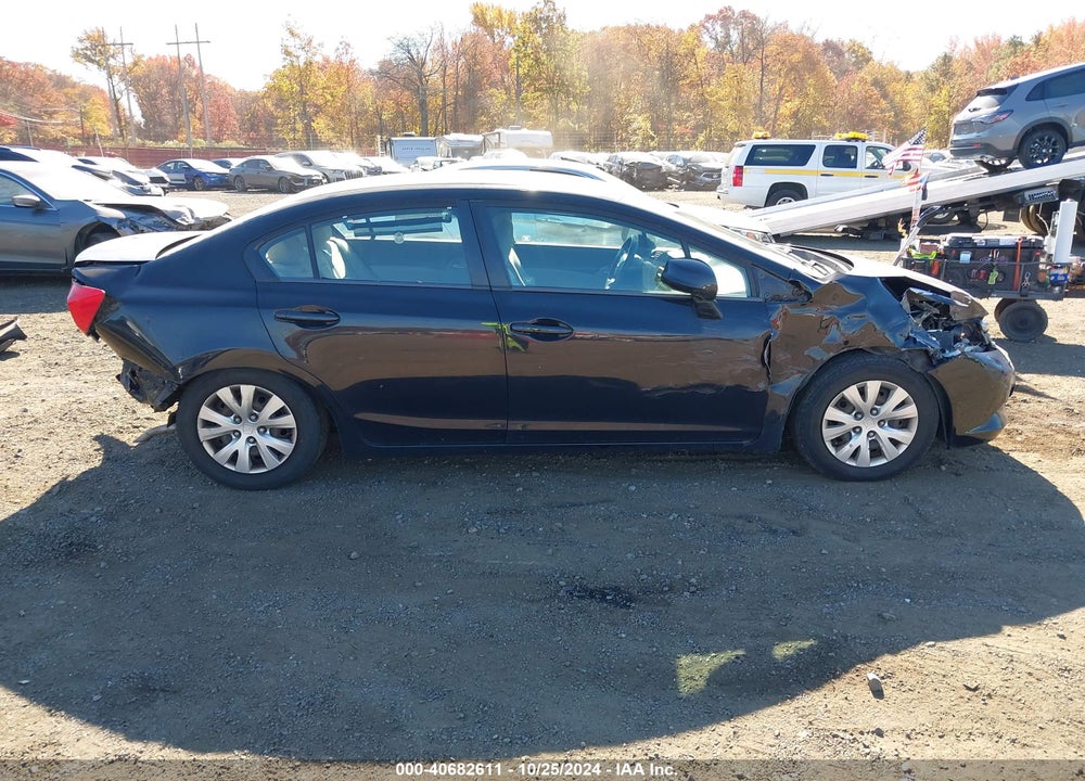 2012 HONDA CIVIC SDN LX VIN: 2HGFB2F5XCH312931