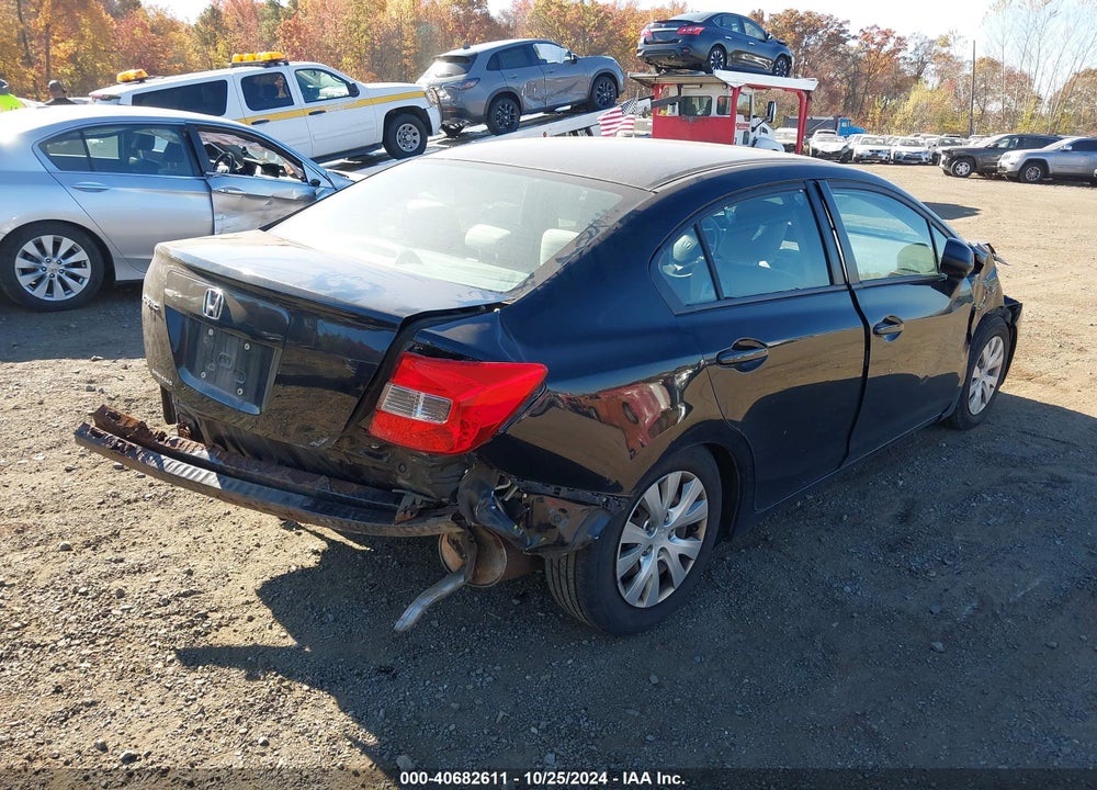 2012 HONDA CIVIC SDN LX VIN: 2HGFB2F5XCH312931