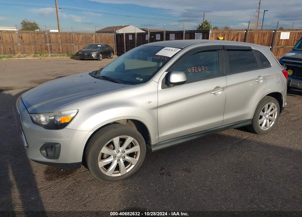 2014 MITSUBISHI OUTLANDER SPORT ES VIN: 4A4AR3AU9EE029030