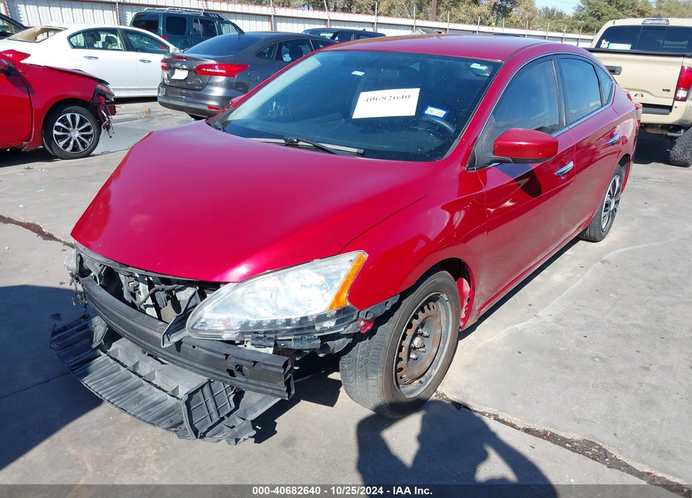 2014 NISSAN SENTRA S VIN: 3N1AB7AP6EL623543
