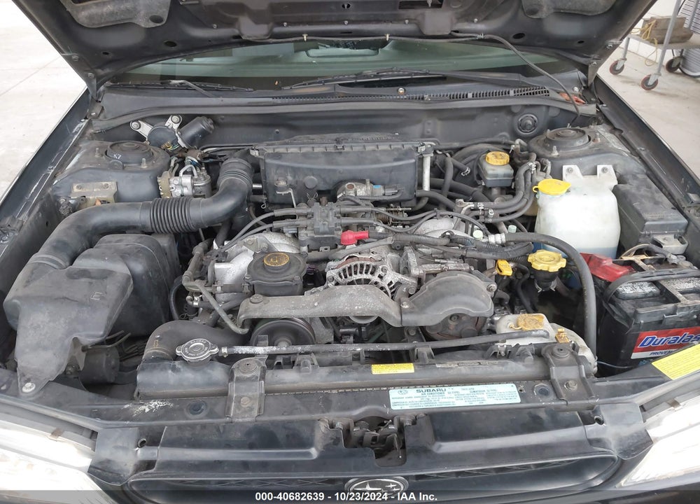2001 SUBARU IMPREZA 2.5RS VIN: JF1GM67511H400293