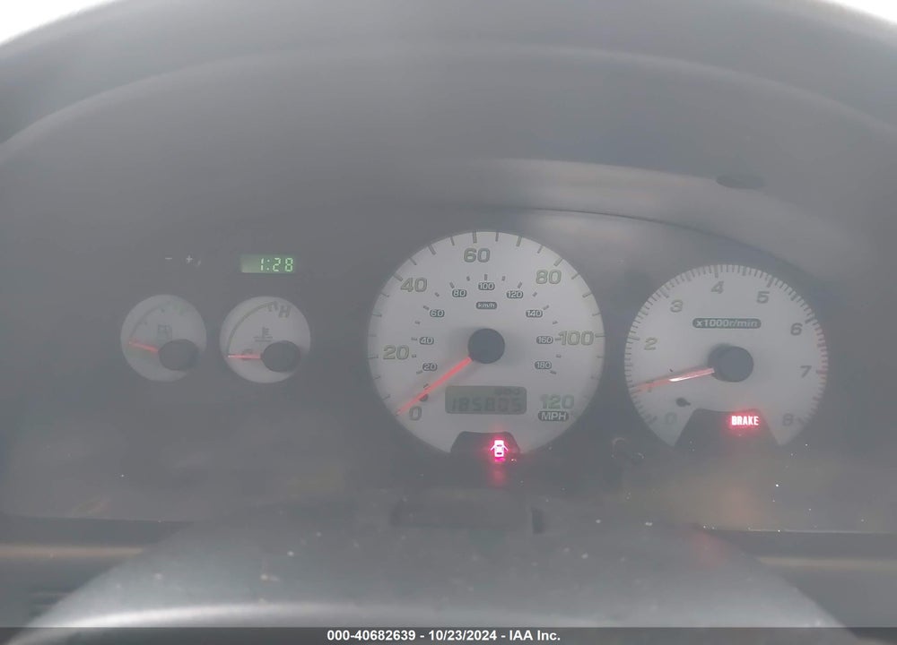 2001 SUBARU IMPREZA 2.5RS VIN: JF1GM67511H400293