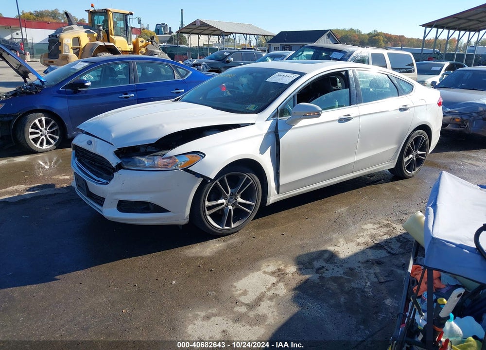 2016 FORD FUSION TITANIUM VIN: 3FA6P0D91GR242813