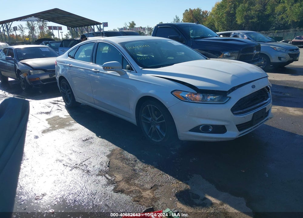 2016 FORD FUSION TITANIUM VIN: 3FA6P0D91GR242813