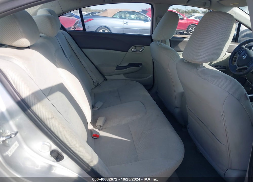 2012 HONDA CIVIC SDN LX VIN: 2HGFB2F59CH334807