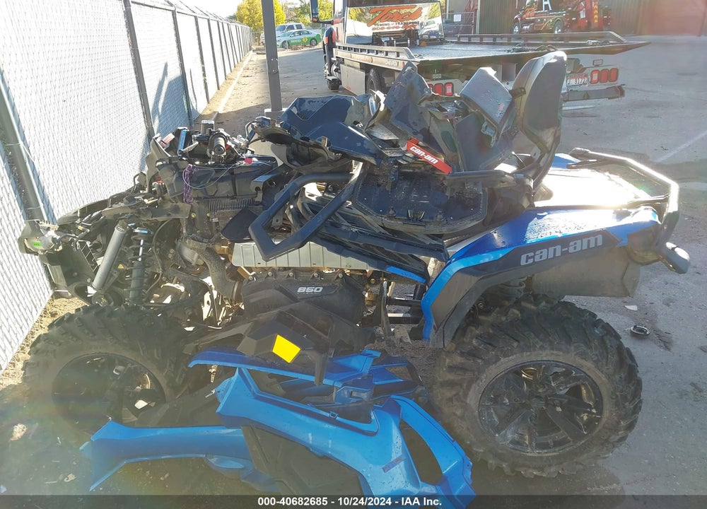 2022 CAN-AM OUTLANDER MAX XT 850/XT-P 850 VIN: 3JBLPAU4XNJ001757