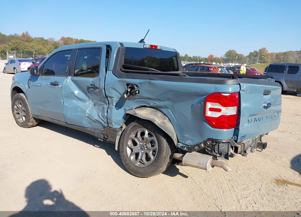 2022 FORD MAVERICK XLT VIN: 3FTTW8F90NRA03147