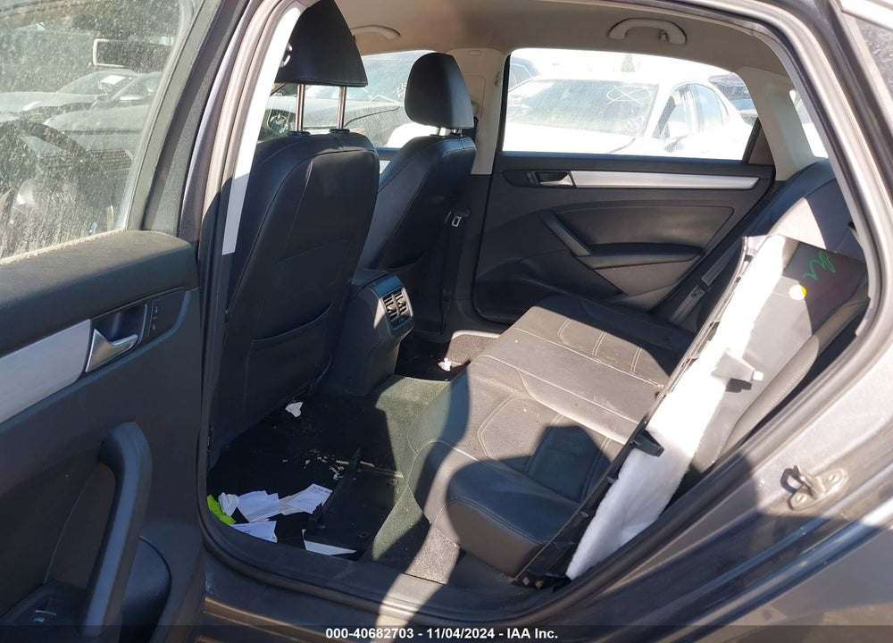 2013 VOLKSWAGEN PASSAT 2.5L SE VIN: 1VWBP7A38DC115260