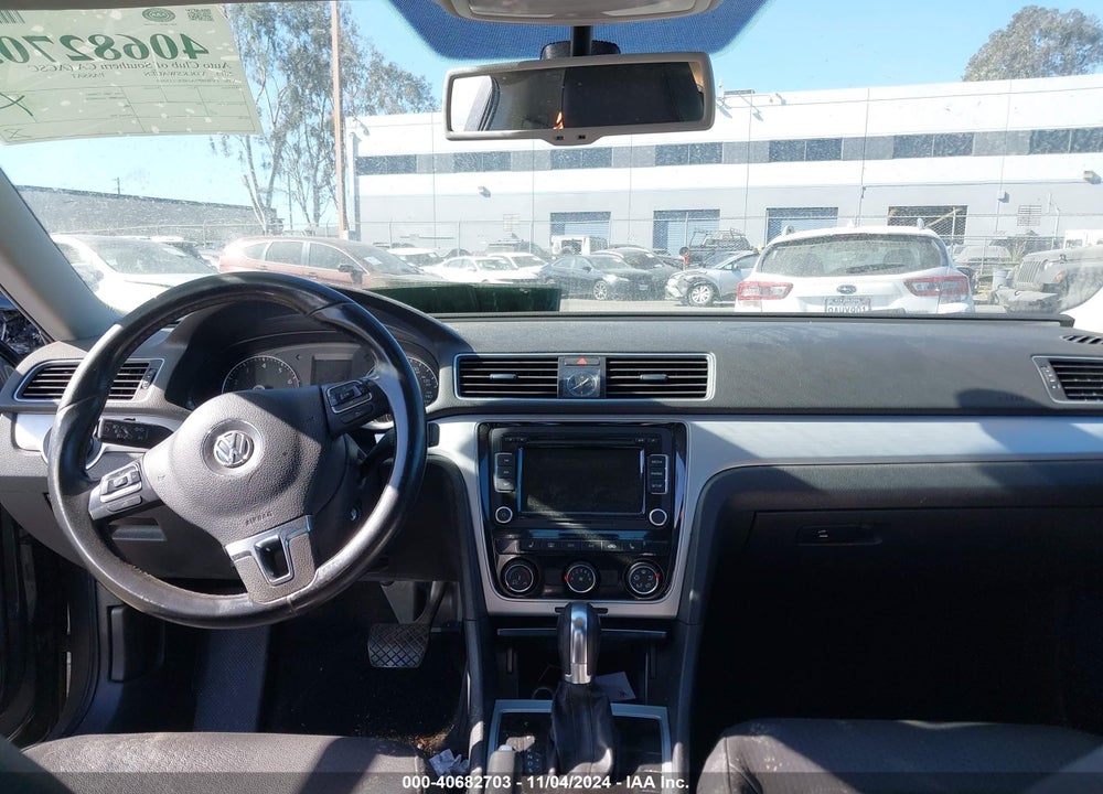 2013 VOLKSWAGEN PASSAT 2.5L SE VIN: 1VWBP7A38DC115260