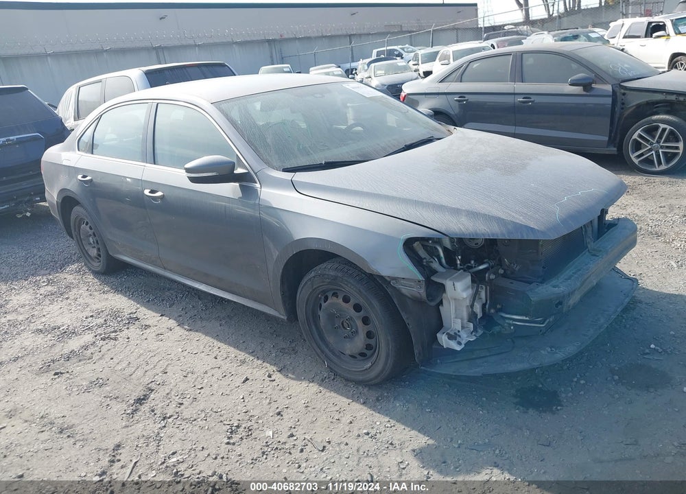 2013 VOLKSWAGEN PASSAT 2.5L SE VIN: 1VWBP7A38DC115260