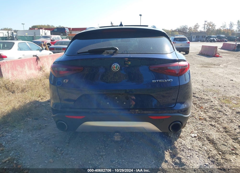 2018 ALFA ROMEO STELVIO SPORT AWD VIN: ZASFAKPN7J7B90870