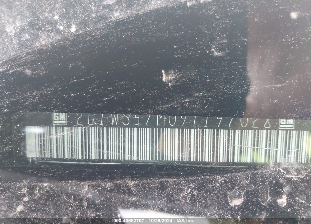2009 CHEVROLET IMPALA POLICE VIN: 2G1WS57M091197028
