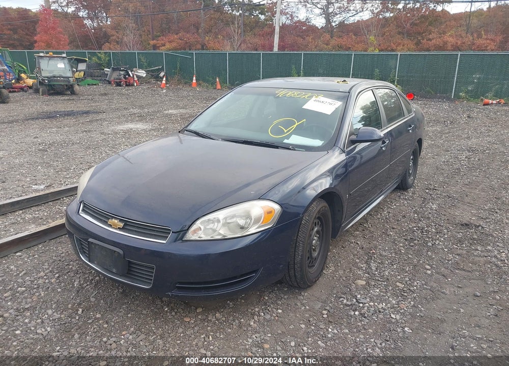 2009 CHEVROLET IMPALA POLICE VIN: 2G1WS57M091197028