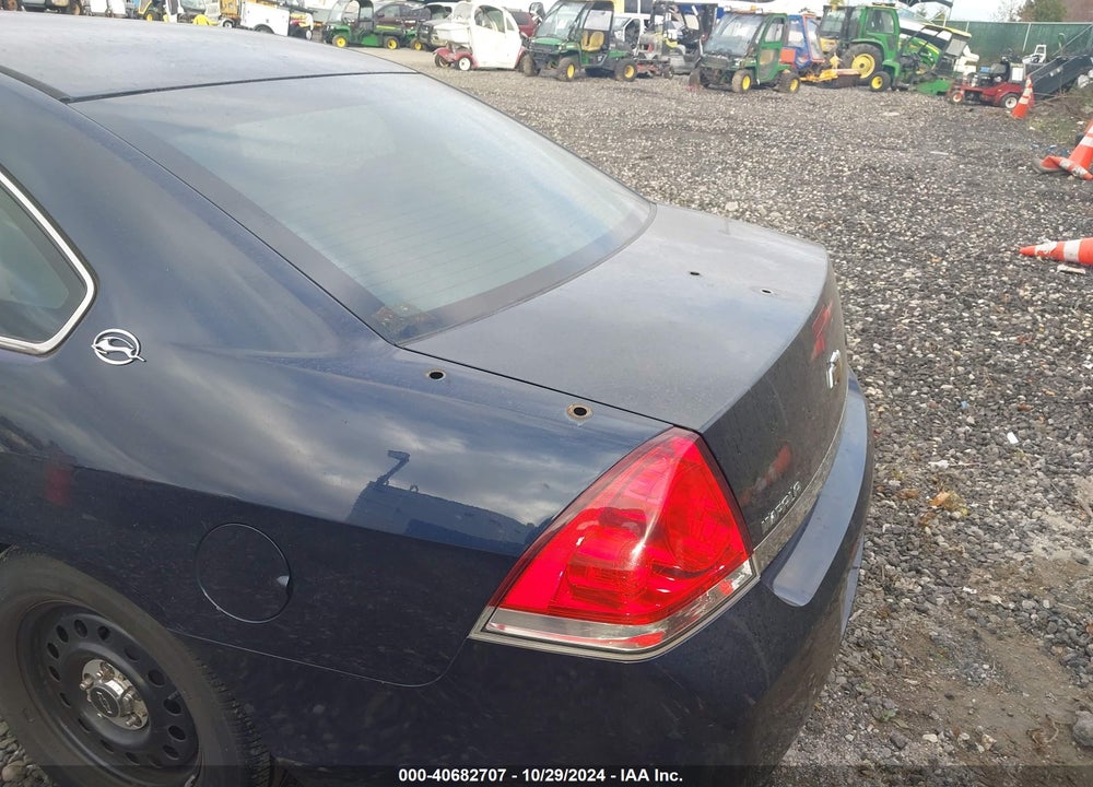 2009 CHEVROLET IMPALA POLICE VIN: 2G1WS57M091197028