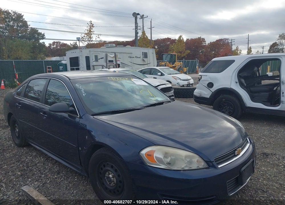 2009 CHEVROLET IMPALA POLICE VIN: 2G1WS57M091197028