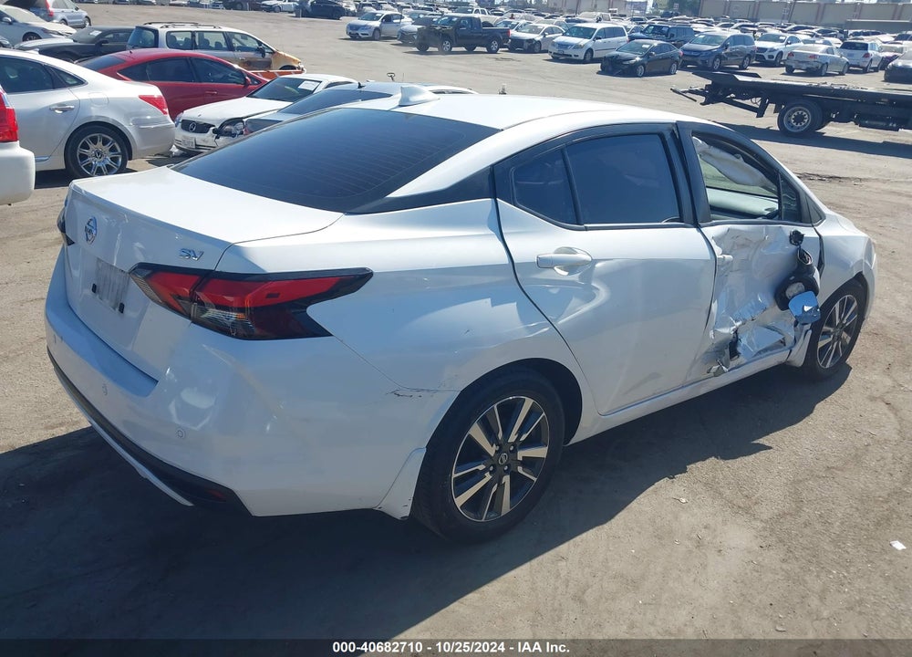 2021 NISSAN VERSA SV XTRONIC CVT VIN: 3N1CN8EV2ML859698