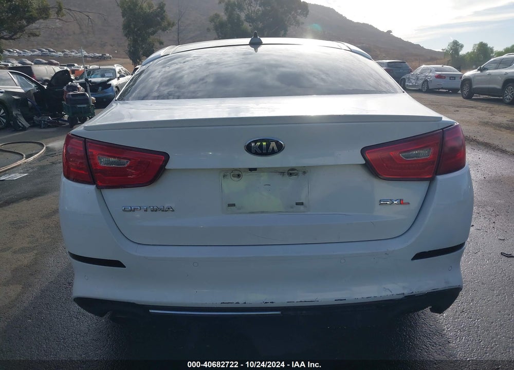 2015 KIA OPTIMA SXL TURBO VIN: 5XXGR4A63FG429896