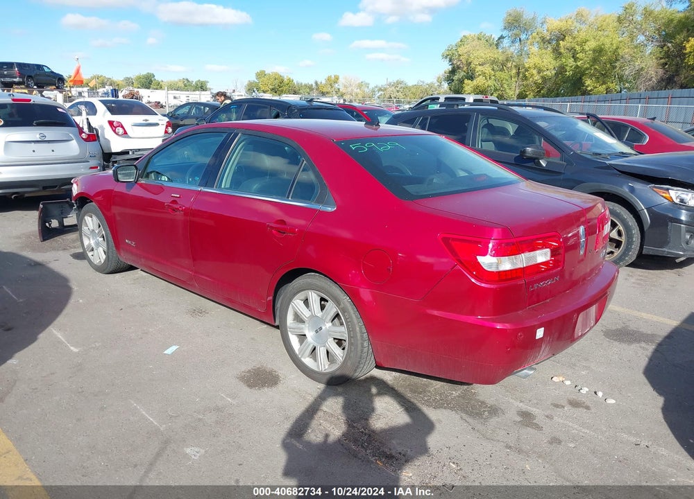 2009 LINCOLN MKZ VIN: 3LNHM26T89R610595