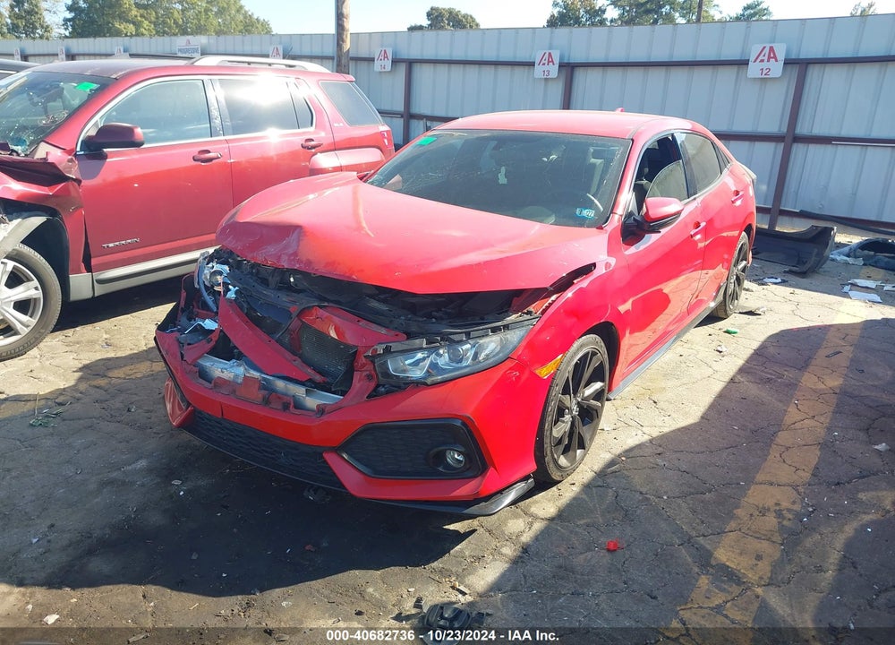 2018 HONDA CIVIC SPORT VIN: SHHFK7H49JU432205