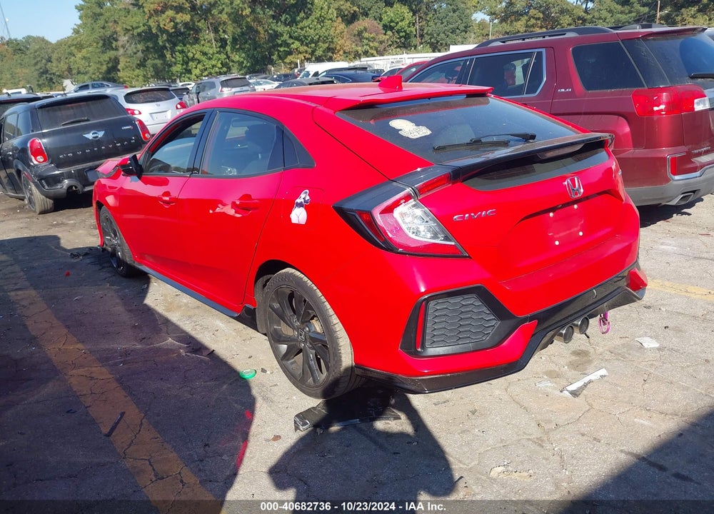 2018 HONDA CIVIC SPORT VIN: SHHFK7H49JU432205