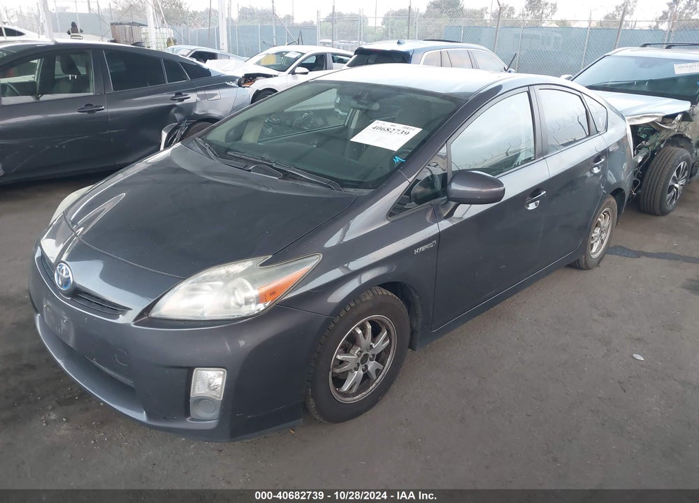 2011 TOYOTA PRIUS TWO VIN: JTDKN3DU3B1342533
