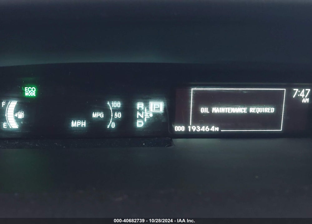 2011 TOYOTA PRIUS TWO VIN: JTDKN3DU3B1342533