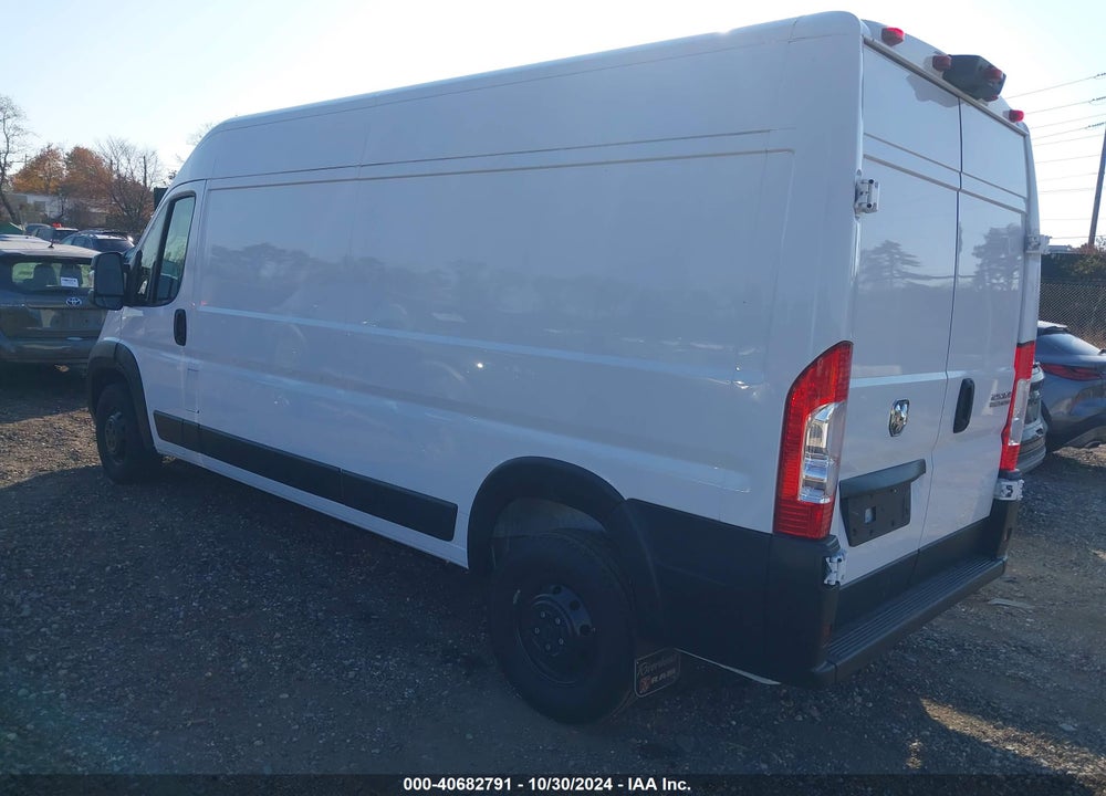 2023 RAM PROMASTER 2500 HIGH ROOF 159 WB VIN: 3C6LRVDG1PE529795