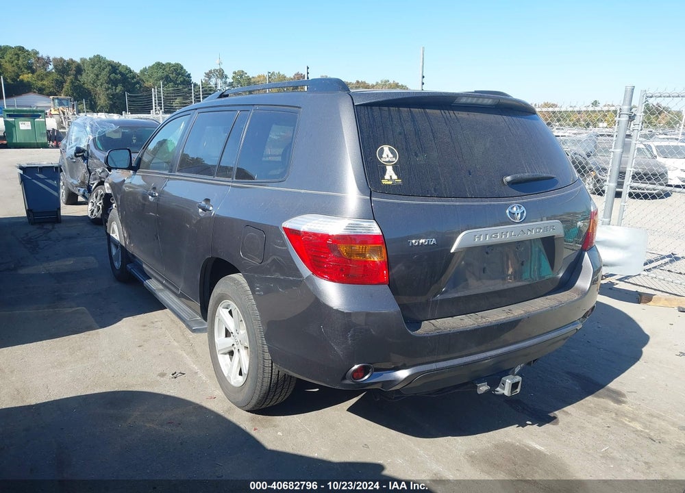 2008 TOYOTA HIGHLANDER VIN: JTEDS41A882012886