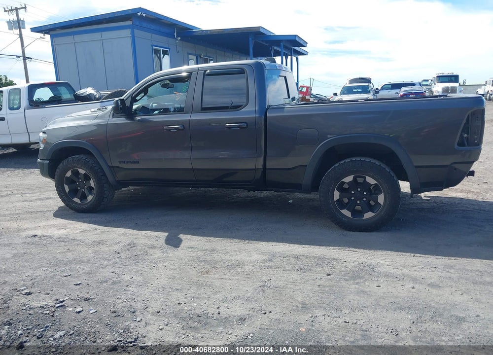 2019 RAM 1500 REBEL  4X4 6'4 BOX VIN: 1C6RRFEG4KN848708