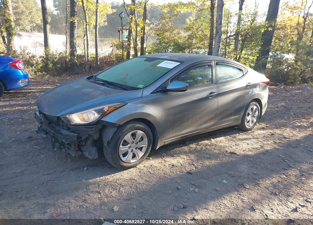 2016 HYUNDAI ELANTRA SE VIN: KMHDH4AE4GU601244