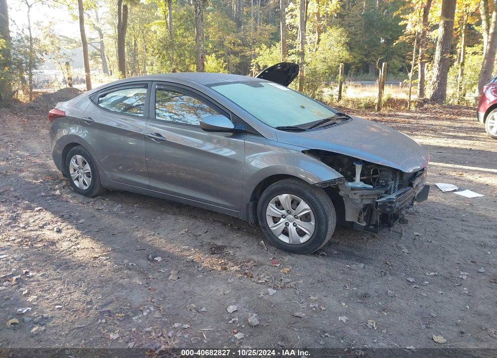 2016 HYUNDAI ELANTRA SE VIN: KMHDH4AE4GU601244