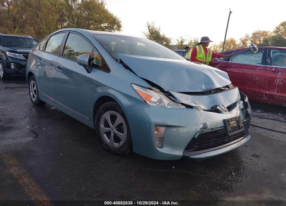2012 TOYOTA PRIUS TWO VIN: JTDKN3DU7C1591242
