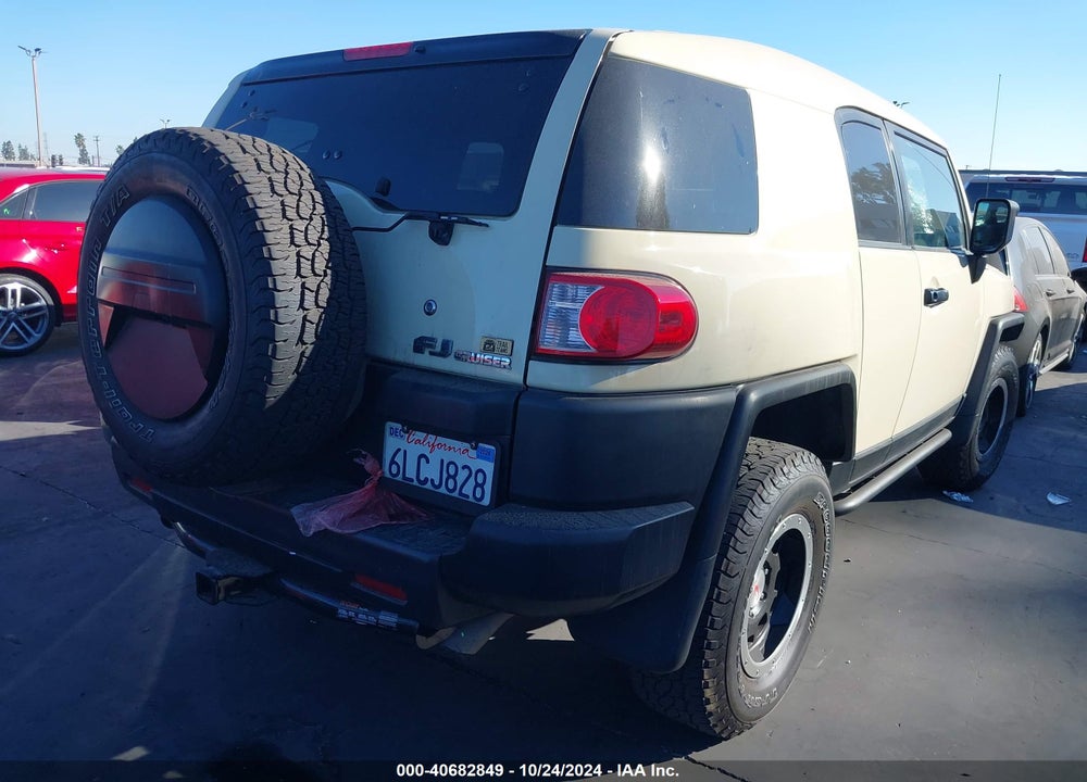 2010 TOYOTA FJ CRUISER VIN: JTEBU4BF7AK074913